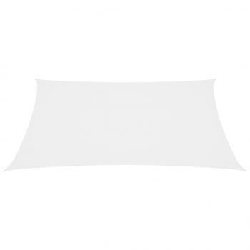 Sonnensegel Oxford-Gewebe Quadratisch 2,5x2,5 m Weiß