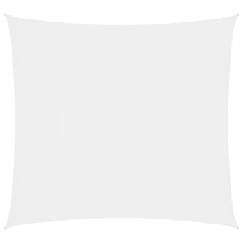Sonnensegel Oxford-Gewebe Quadratisch 2,5x2,5 m Weiß