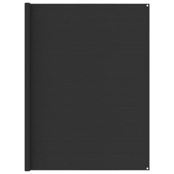 ARDEBO.de - Zeltteppich 250x250 cm Anthrazit HDPE