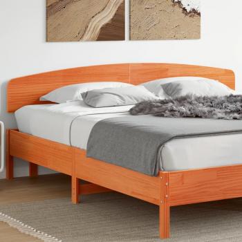 ARDEBO.de - Kopfteil Wachsbraun 180 cm Massivholz Kiefer