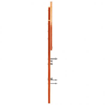 Kopfteil Wachsbraun 135 cm Massivholz Kiefer