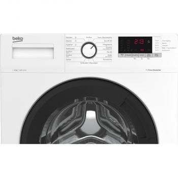 Beko WLM81434NPSA 8 kg Frontlader Waschmaschine, 60 cm breit, 1400 U/Min, Kindersicherung, StainExpert, 14-Min-Kurzprogramm, weiß