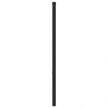 Kopfteil Metall Schwarz 180 cm
