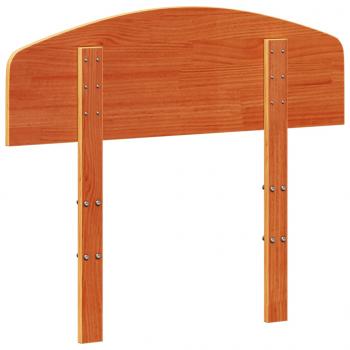 Kopfteil Wachsbraun 75 cm Massivholz Kiefer