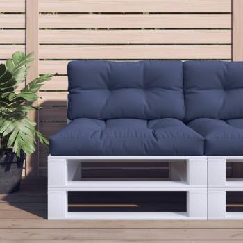 ARDEBO.de - Palettenkissen-Set Marineblau 70x40x12 cm Stoff
