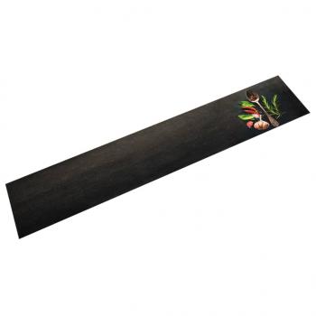 ARDEBO.de - Küchenteppich Waschbar Gewürze 60x300 cm Samt
