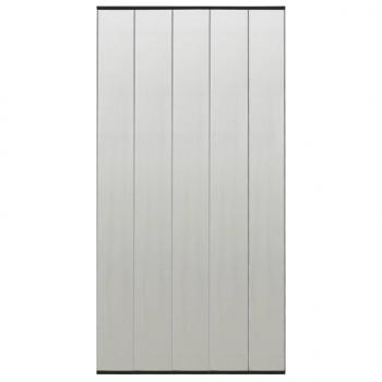 ARDEBO.de - Insektenschutz für Türen Schwarz 100x220 cm Polyester