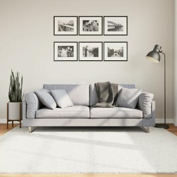 ARDEBO.de - Teppich OVIEDO Kurzflor Creme 200x200 cm
