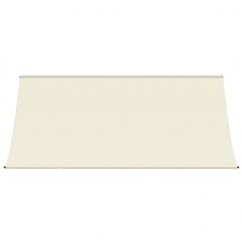 Markise Einziehbar Creme 300x150 cm Stoff und Stahl