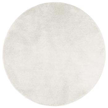 Teppich OVIEDO Kurzflor Creme Ø 160 cm