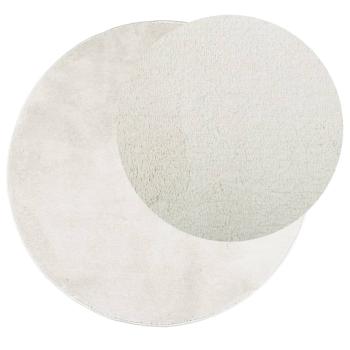 Teppich OVIEDO Kurzflor Creme Ø 160 cm