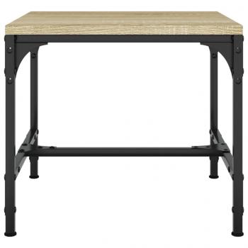 Couchtisch Sonoma-Eiche 50x50x35 cm Holzwerkstoff