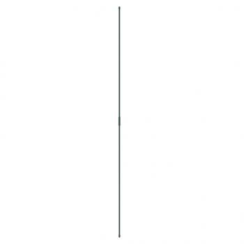 Pflanzenstützen 30 Stk. Grün 150 cm Stahl