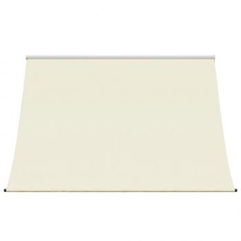 Markise Einziehbar Creme 250x150 cm Stoff und Stahl