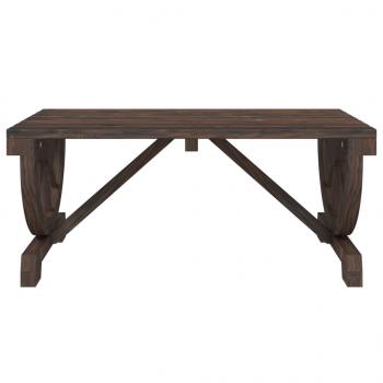 Garten-Couchtisch 90x50x40 cm Massivholz Tanne