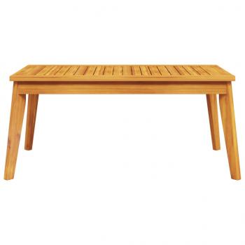 Garten-Esstisch 100x55x45 cm Massivholz Akazie