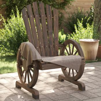 ARDEBO.de - Adirondack-Gartenstühle 2 Stk. Massivholz Tanne