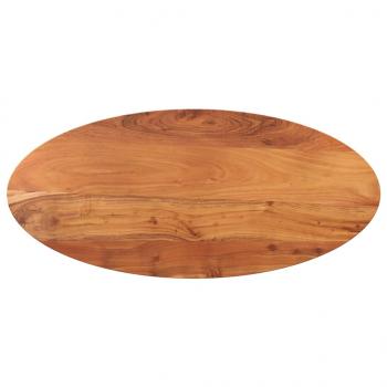 ARDEBO.de - Tischplatte 100x40x2,5 cm Oval Massivholz Akazie