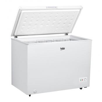 Beko CF316EWN Stand Gefriertruhe, 112 cm breit, 308 L, weiß
