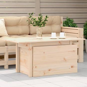 ARDEBO.de - Gartentisch 100x50x75 cm Massivholz Kiefer