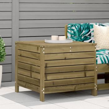 ARDEBO.de - Gartenhocker 62x63,5x53,5 cm Kiefernholz Imprägniert