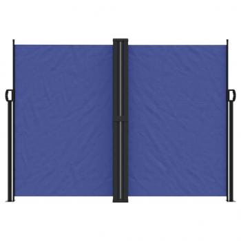 Seitenmarkise Ausziehbar Blau 180x1200 cm