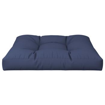 Palettenkissen Marineblau 80x80x12 cm Stoff