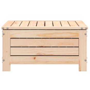 ARDEBO.de - Gartenhocker 62x63,5x32 cm Massivholz Kiefer