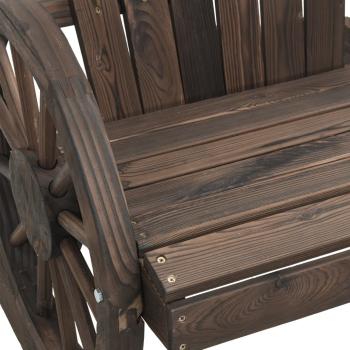Adirondack-Schaukelstühle 2 Stk. Massivholz Tanne