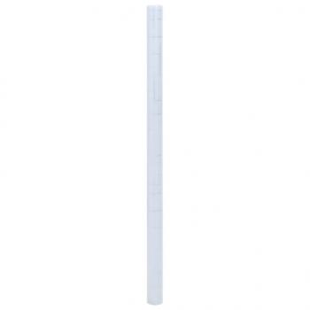 Fensterfolien 4 Stk. Matt Sternen-Muster PVC