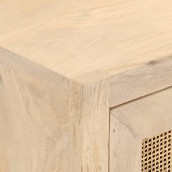 Kommode 55x30x76 cm Massivholz Mango und Eisen