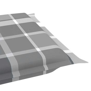 Sonnenliegen 2 Stk. mit Tisch und Auflagen Massivholz Akazie