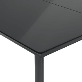 7-tlg. Garten-Essgruppe mit Kissen Beige Poly Rattan