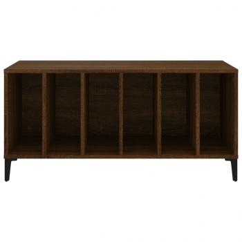 Plattenschrank Braun Eichen-Optik 100x38x48 cm Holzwerkstoff