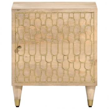Nachttisch 40x33x46 cm Massivholz Mango