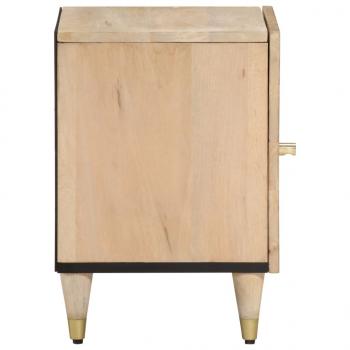 Nachttisch 40x33x46 cm Massivholz Mango