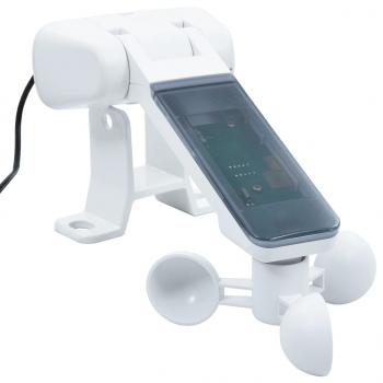 Automatische Markise mit LED & Windsensor 6x3,5 m Orange Braun