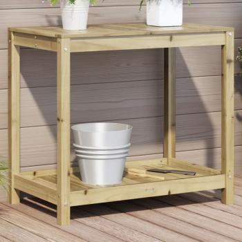 ARDEBO.de - Pflanztisch mit Ablage 82,5x50x75 cm Imprägniertes Kiefernholz
