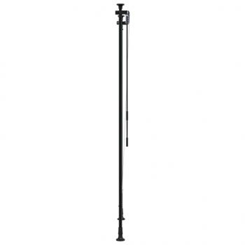 Außenrollo Blau und Weiß 100x270 cm Stoff und Stahl