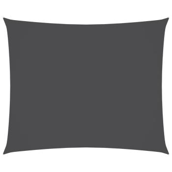 Sonnensegel Oxford-Gewebe Rechteckig 2,5x3,5 m Anthrazit