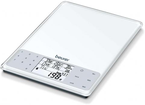 ARDEBO.de Beurer DS61 Nährwert-Analysewaage, 50 Speicherplätze, Tara- Zuwiegefunktion, max 5kg
