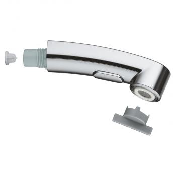 ARDEBO.de GROHE Spülbrause, Laminarstrahl/Brausestrahl, automatische Rückstellung, chrom (46956000)