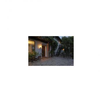 SLV GRAFIT Outdoor Wandaufbauleuchte, anthrazit, square, E27, mit Sensor (1006183)