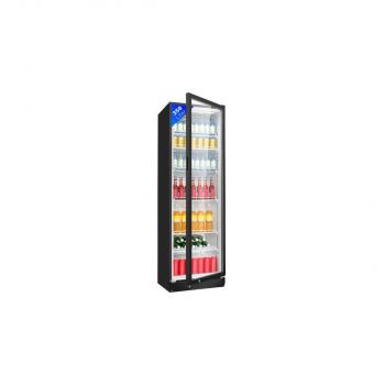 ARDEBO.de Bomann KSG 7351 Flaschenkühlschrank, 60 cm breit, 356 L, Glastür, Innenraumbeleuchtung, abschließbare Gerätetür, 6 Gitterablagen, schwarz