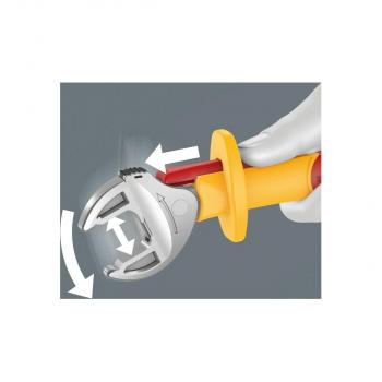 Wera 6004 Joker VDE 4 Set 1 VDE-isolierter selbstjustierender Maulschlüssel-Satz, 4?teilig (05020170001)
