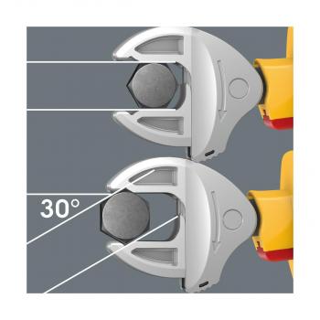Wera 6004 Joker VDE 4 Set 1 VDE-isolierter selbstjustierender Maulschlüssel-Satz, 4?teilig (05020170001)