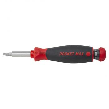 ARDEBO.de Wiha SB3803050 Schraubendreher mit Bit Magazin PocketMax magnetisch, 8-teilig (45292)
