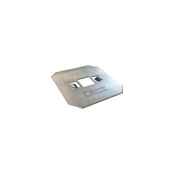 ARDEBO.de Schletter Unterlegblech Mittelklemme Eco, 200 Stück (139004-000)