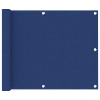 ARDEBO.de - Balkon-Sichtschutz Blau 75x400 cm Oxford-Gewebe