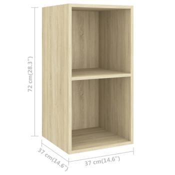 5-tlg. TV-Schrank-Set Sonoma-Eiche Holzwerkstoff